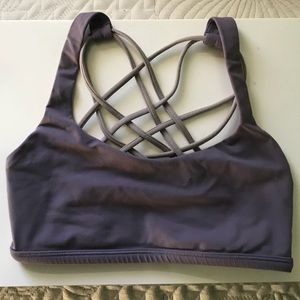 lululemon crossed straps bra